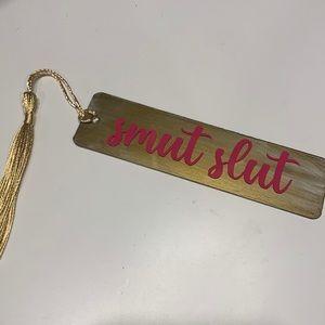 Smut slut bookmark